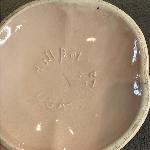 Vintage Hull Art Pink Flower Tulip Vase 13” Tall Pottery USA Double Handle - Picture 4 of 5